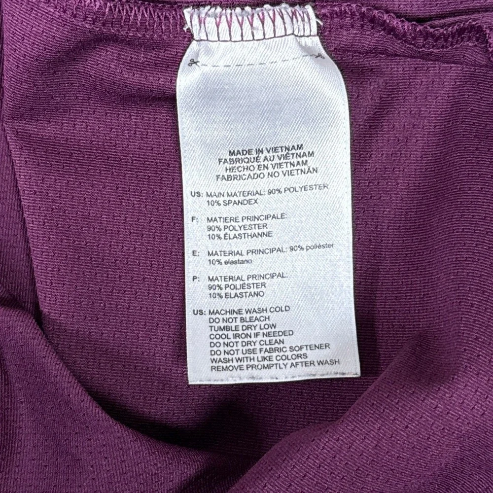 Adidas Polo Shirt Mens Large‎ Maroon Bandon Dunes Golf Climacool Short Sleeve